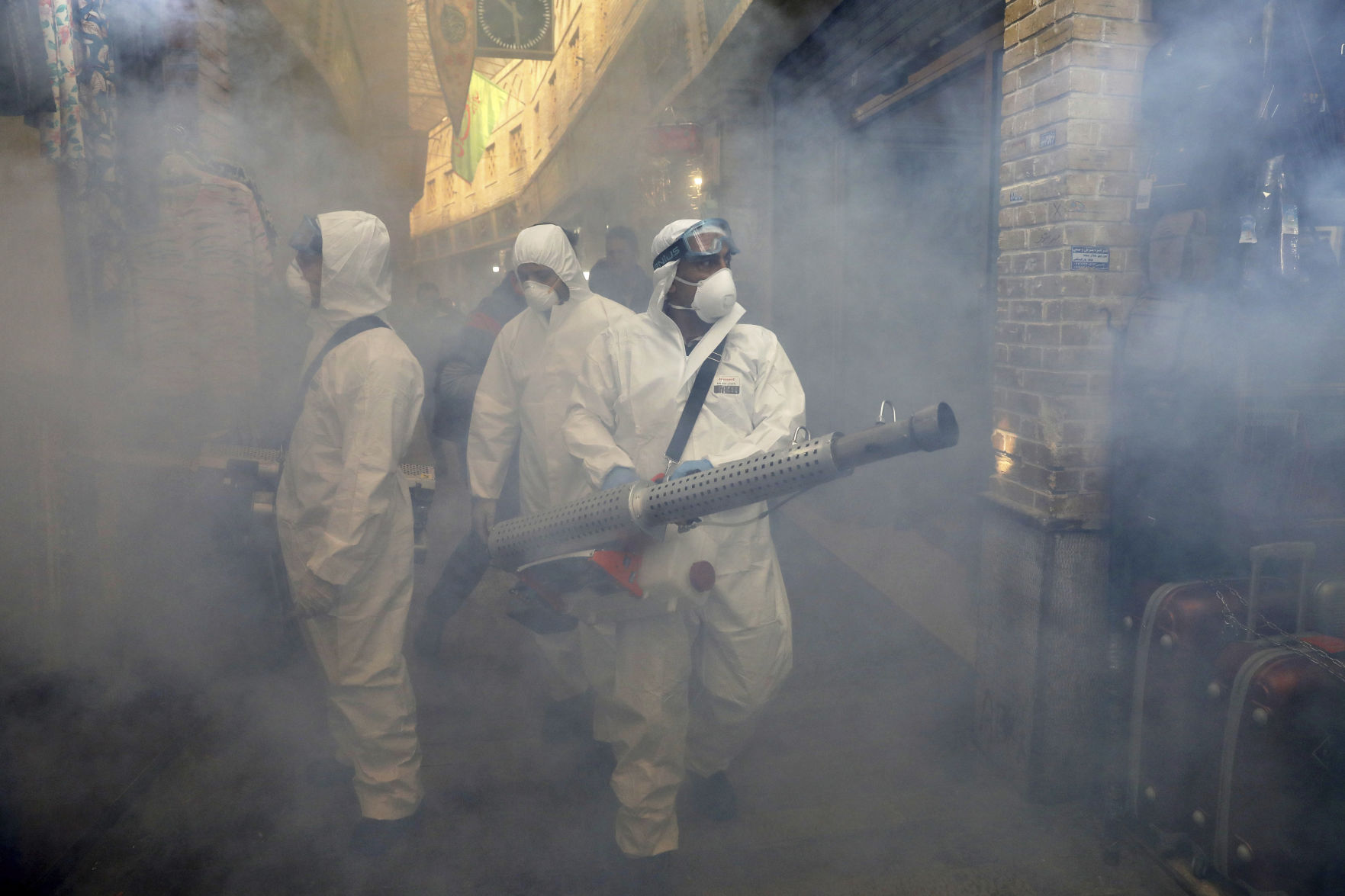 APTOPIX Virus Outbreak Mideast Iran